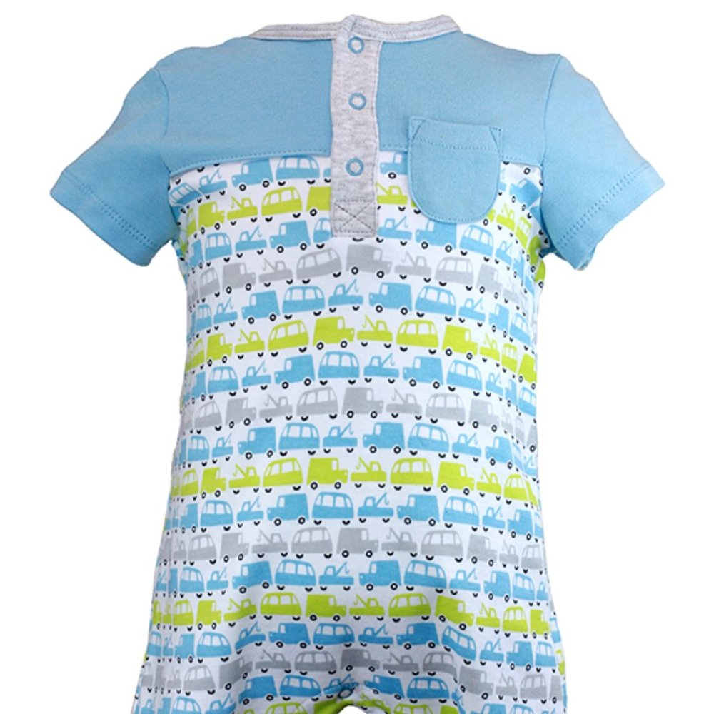 Offspring Truck Print Romper